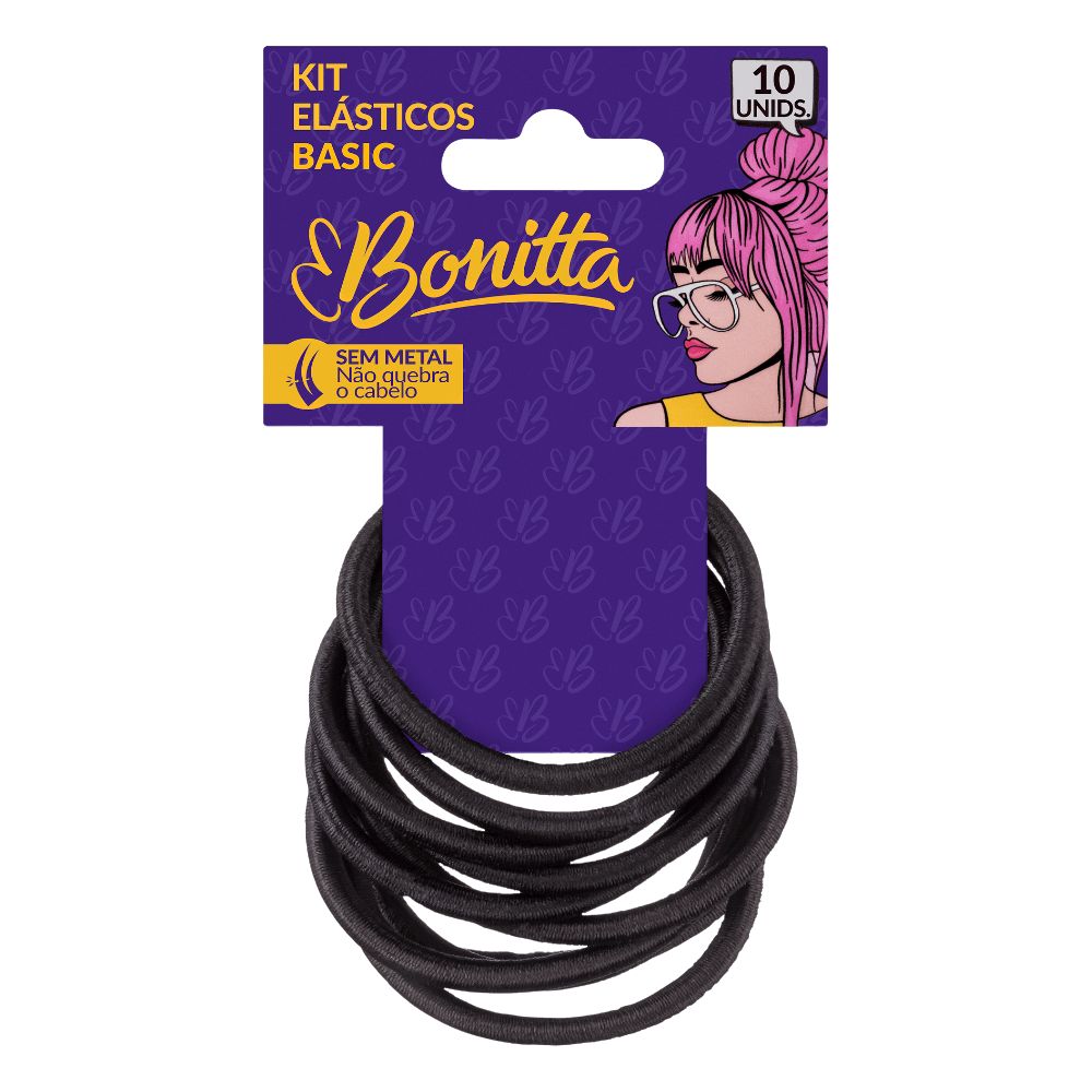 Kit Elásticos Bonitta Com 10un Basic 766Bt